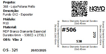 Emissão de Etiquetas